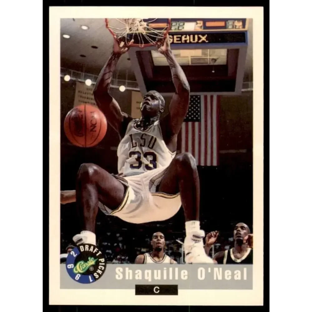 1992 Classic Draft Picks - Shaquille O'Neal #1 (RC) - In Hard case